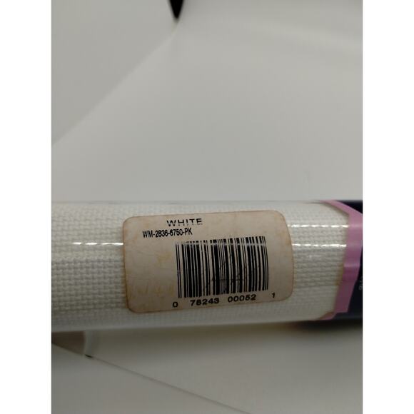 White AidaCloth / Charles Craft 18 Count 15x18 One Piece - 100% COTTON - New - Picture 4 of 5